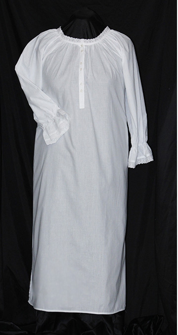 319-4  Peasant Gown 3/4 Length Sleeves